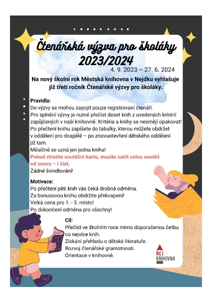 Čtenářská výzva 2023/2024