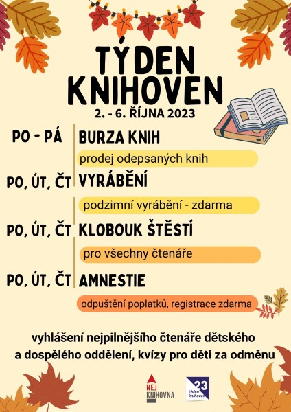 Týden knihoven 2023